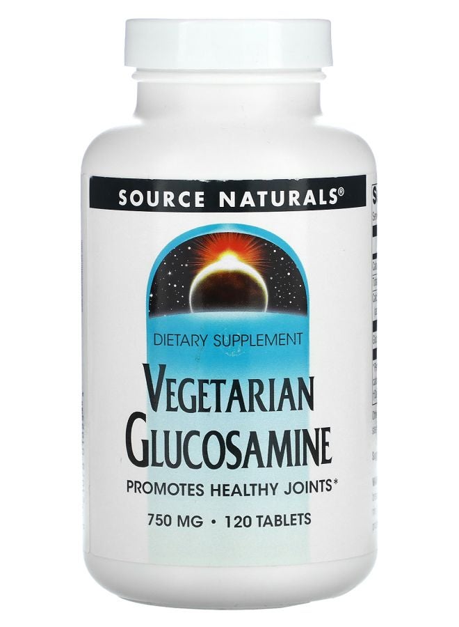 Source Naturals Vegetarian Glucosamine 750 mg 120 Tablets