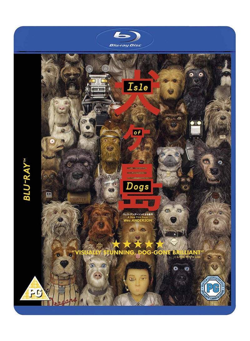 Isle Of Dogs : A Wes Anderson Movie - Blu-ray - Arabic Subtitle Included