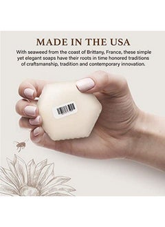 Baudelaire Soaps Honey Soap Set Natural Moisturizing Formula With Vegetable Base For Soft & Smooth Skin Hydrating Lanolin Royal Jelly Gentle Fragrant & Creamy Great Gift Pack Of 6 Bars  - Image 5