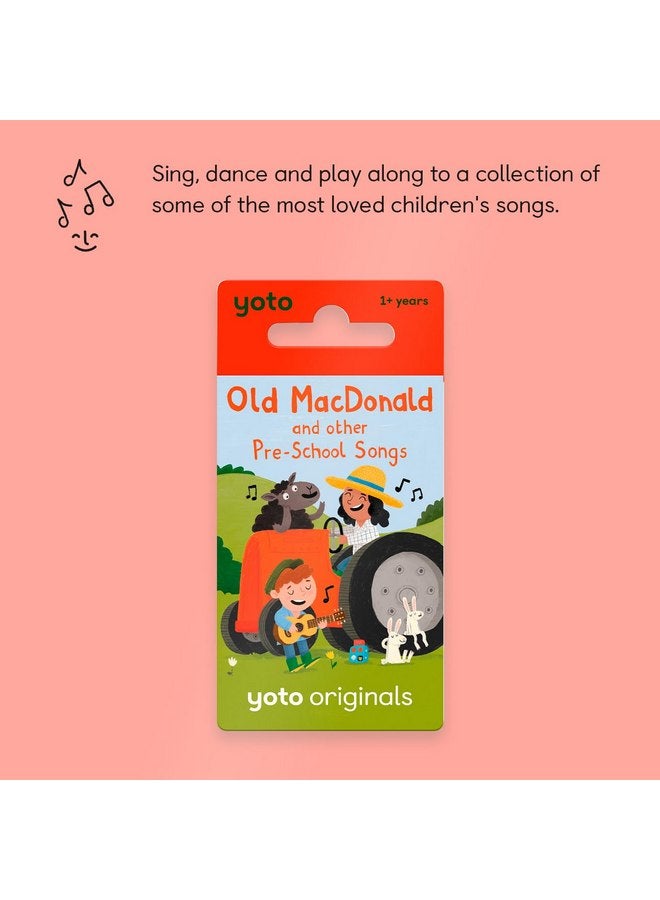 Yoto Old Macdonald & Other Pre-School Songs - Kids Musical Card for Use with Yoto Player & Mini All-in-1 Audio Player, Screen-Free Listening with Fun Singalong Music for Playtime & Travel, Ages 1+ - Image 2