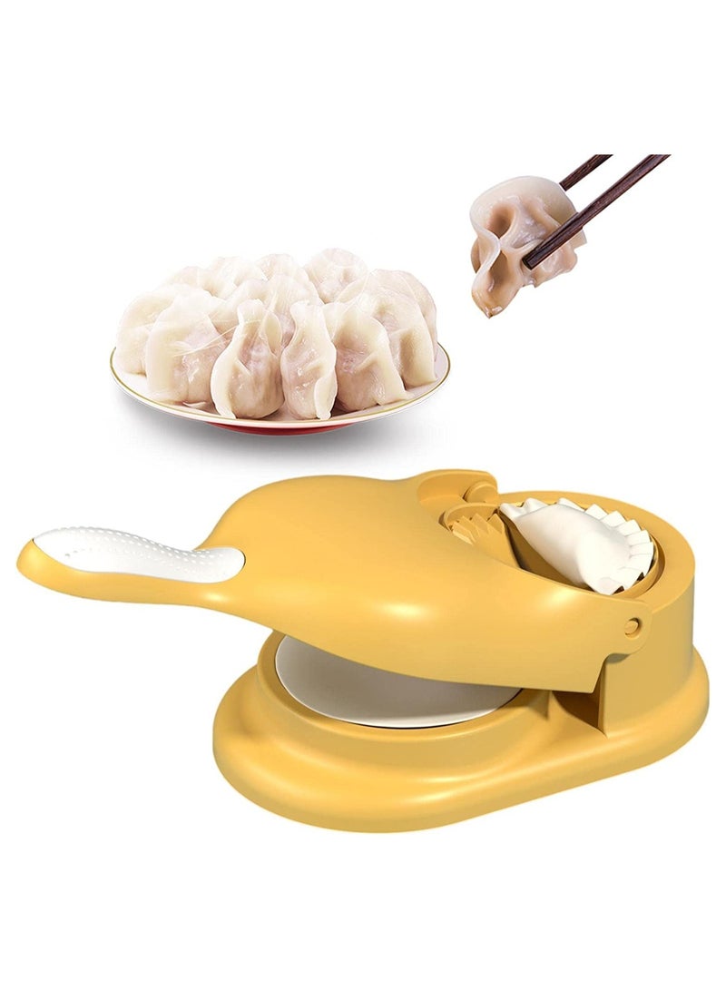 مرفا صانع الدمبلينج 2 في 1 برأس مزدوج مع قالب الضغط - Image 3