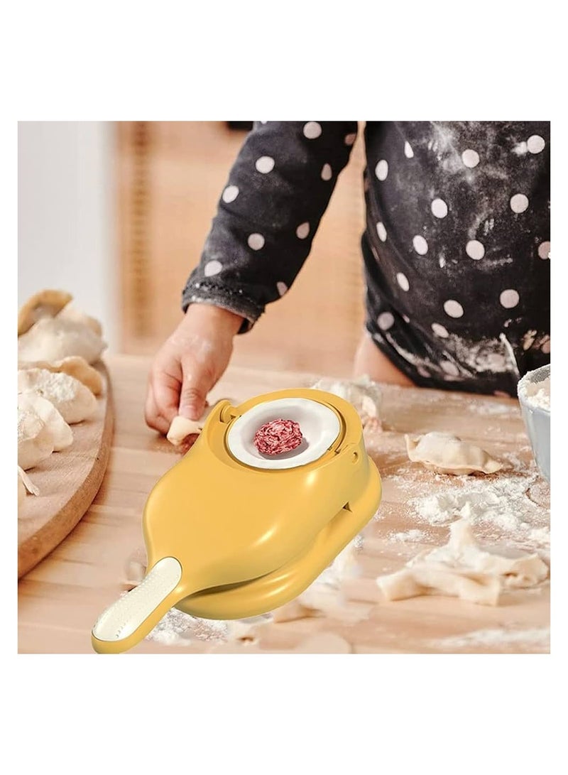 مرفا صانع الدمبلينج 2 في 1 برأس مزدوج مع قالب الضغط - Image 2