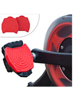 Excefore Pedal Converter Compatible with Peloton Bike & Bike Plus, Pedals for Regular Shoes Fit Original Bike & Bike+, Replacement Pedals Adapter, Flat Platform Clipless  - Image 1