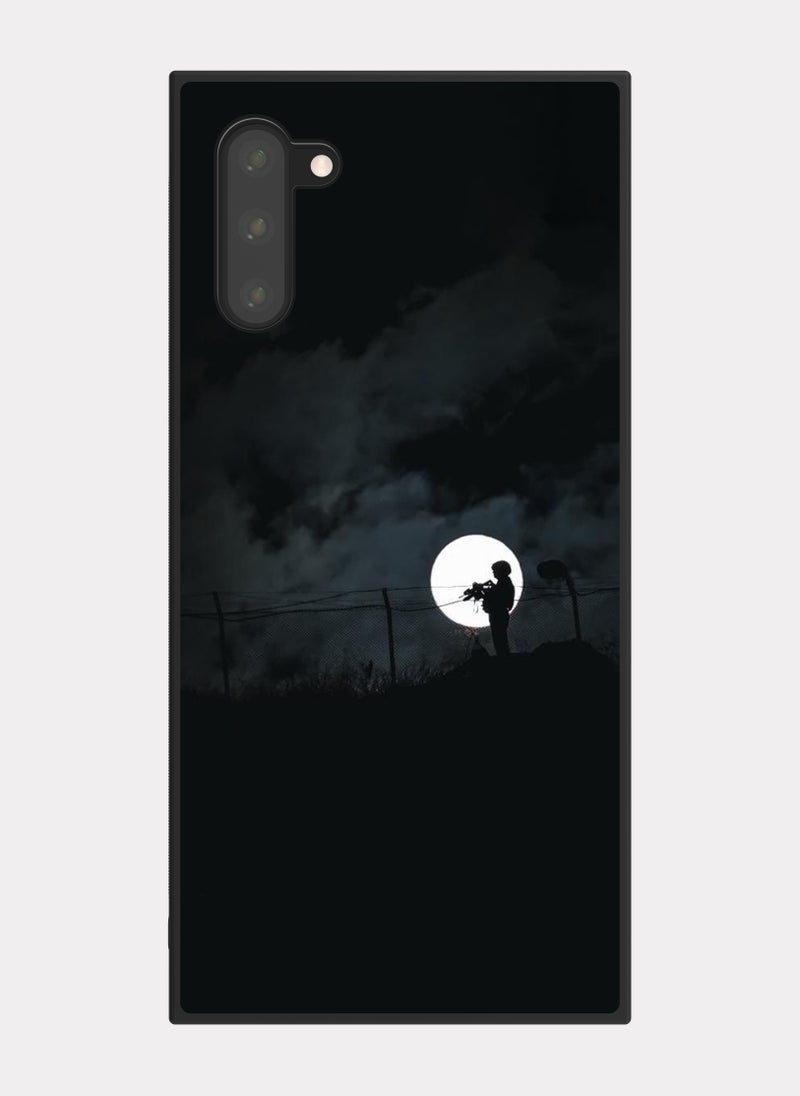 بكسلات كفر سامسونج جالكسي نوت 10 جندي مقاتل ابيض - Image 1