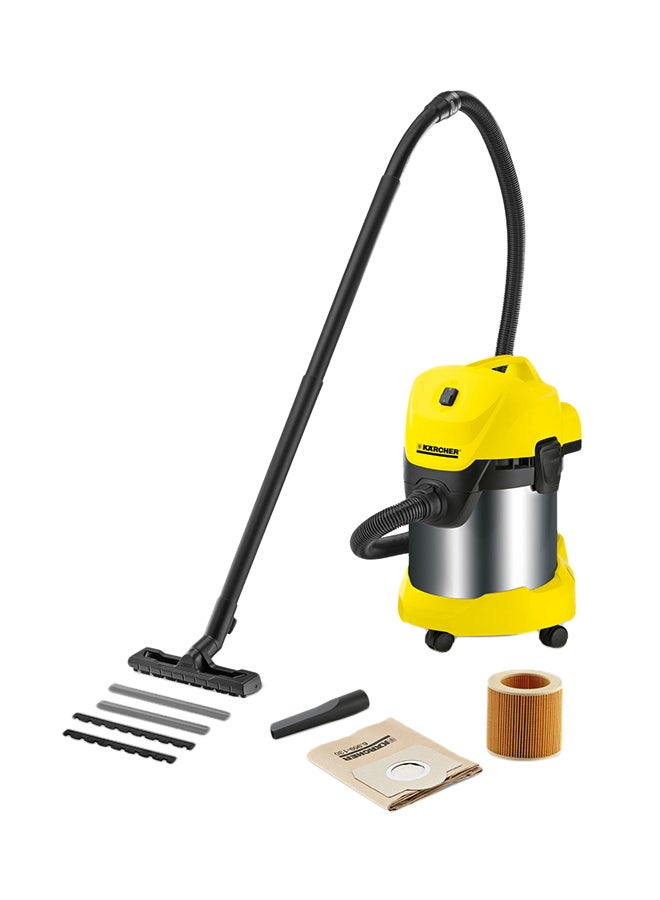 KARCHER Premium Wet And Dry Vacuum Cleaner 17 L 1400 W 1.629-840.0 Yellow/Black - Image 1
