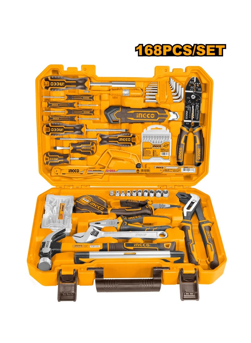 INGCO INGCO HKTHP21681 – 168 Piece Deluxe Manual Hand Tool Set in Hard Case - Image 2