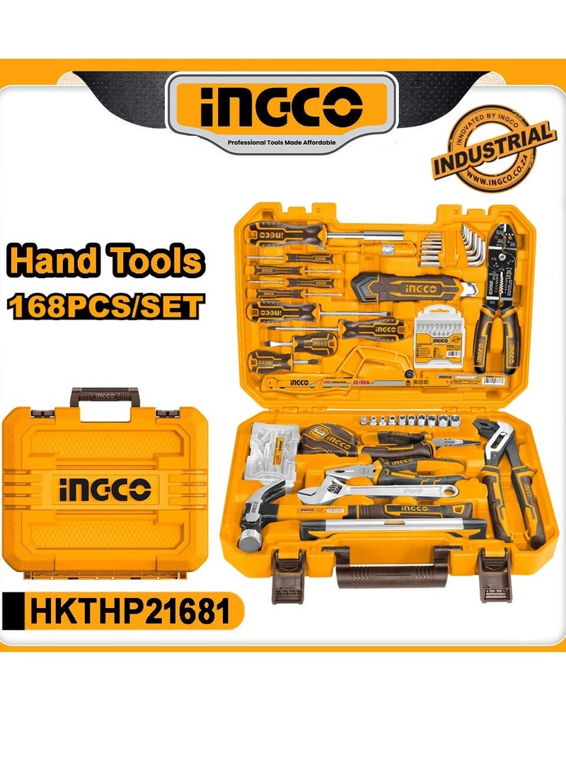 INGCO INGCO HKTHP21681 – 168 Piece Deluxe Manual Hand Tool Set in Hard Case - Image 4