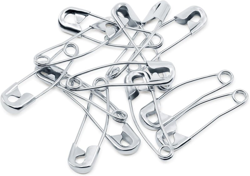 Dritz 1-1/16" Curved Safety Pins - 300 Pack for Quilting and Crafting - Image 4