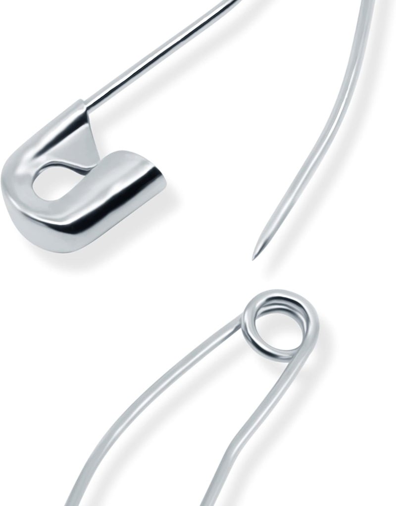 Dritz 1-1/16" Curved Safety Pins - 300 Pack for Quilting and Crafting - Image 3