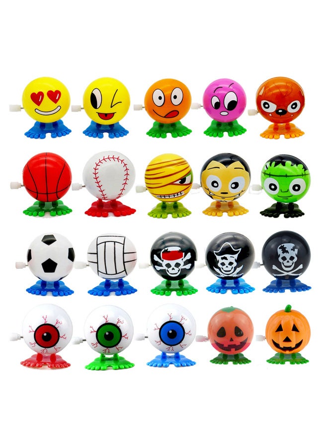 Loquat Children's  Clockwork Toy Gift Decoration Walking Ghost Pirate Skull Witch Jumping Cross-border-Color:12m  Suit - Image 3