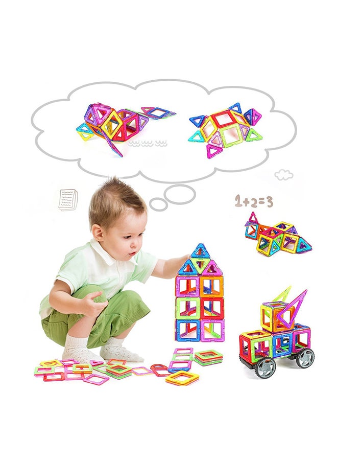 97-Piece Construction Magnetic Blocks Building Toy 3+ Years Durale And Sturdy 97  - Image 3