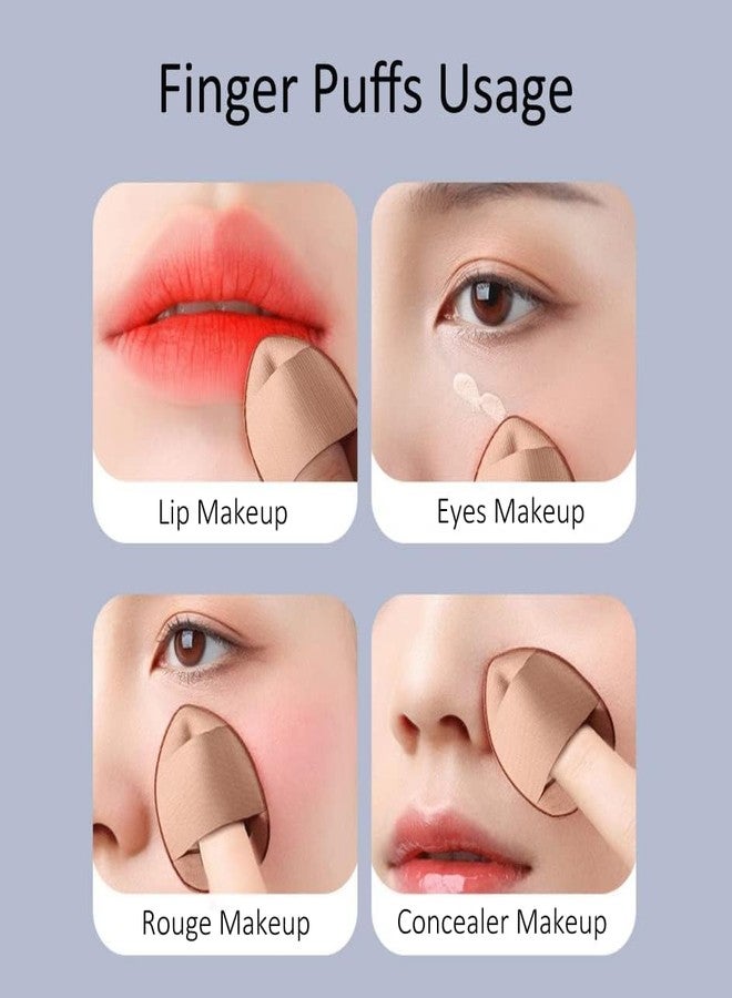 Scheibe Finger Puff Makeup Sponges, Set of 3 - Image 4