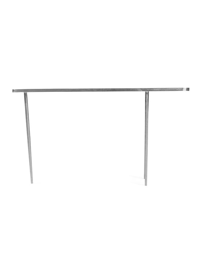 Abuela Console Table, Nickel