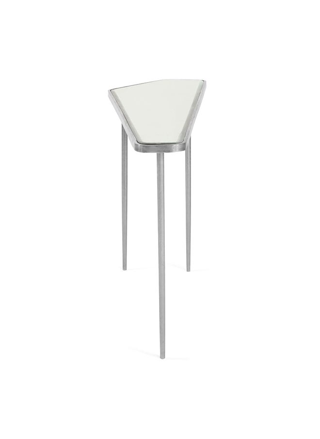 Abuela Console Table, Nickel