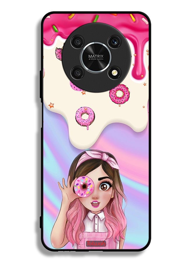 Tolwak Honor X9 5G Protective Case Cover Holding Donut - Image 2