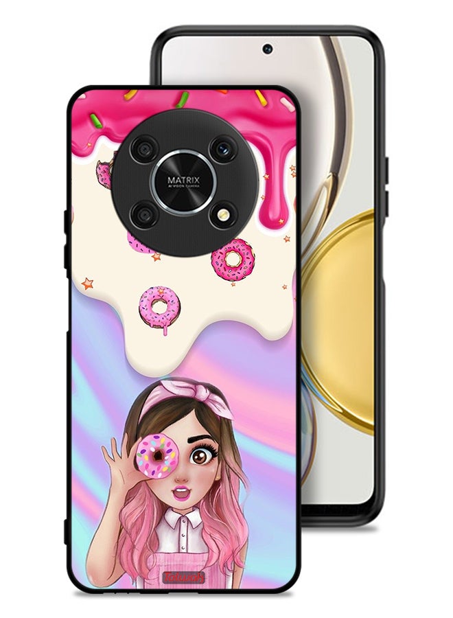 Tolwak Honor X9 5G Protective Case Cover Holding Donut - Image 1