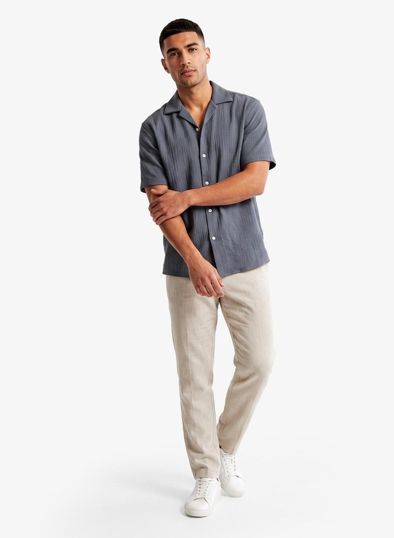 JACK & JONES Striped Short Sleeve Shirt - Image 2