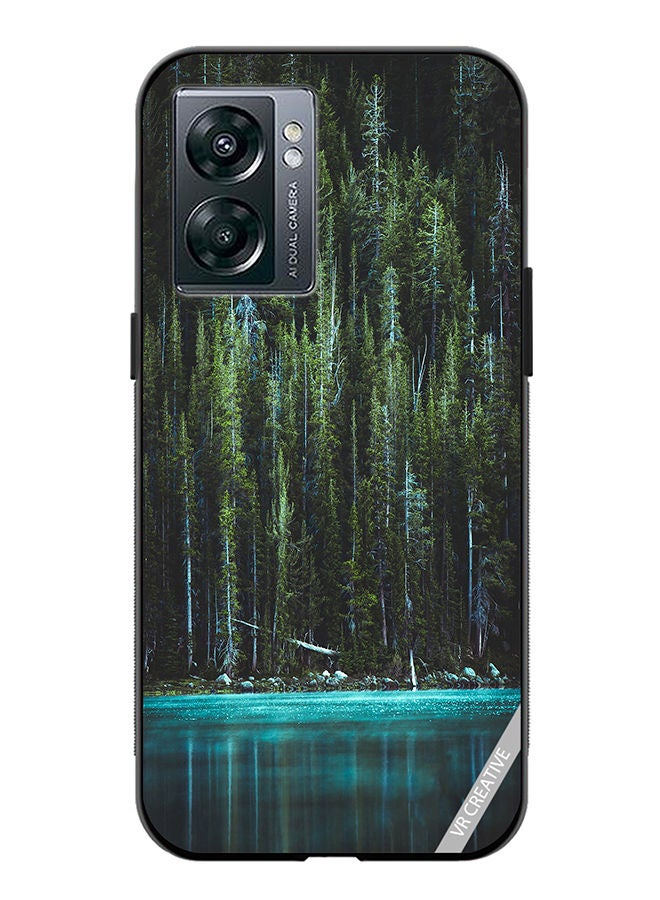 VR CREATIVE Protective Case Cover For OnePlus Nord N300 Lake Design Multicolour - Image 1