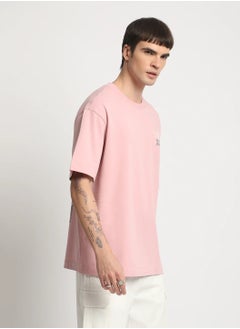 THE BEAR HOUSE Men’s Cotton T-Shirt – Soft, Breathable & Comfortable, Perfect for Casual Wear, Ideal for Everyday & Summer Wear | Pink - Size S to 3XL - pzsku/Z96EFEC49ED3E2D340938Z/45/_/1740570310/a7a0edfd-b695-4655-b5f0-126d7a22a050