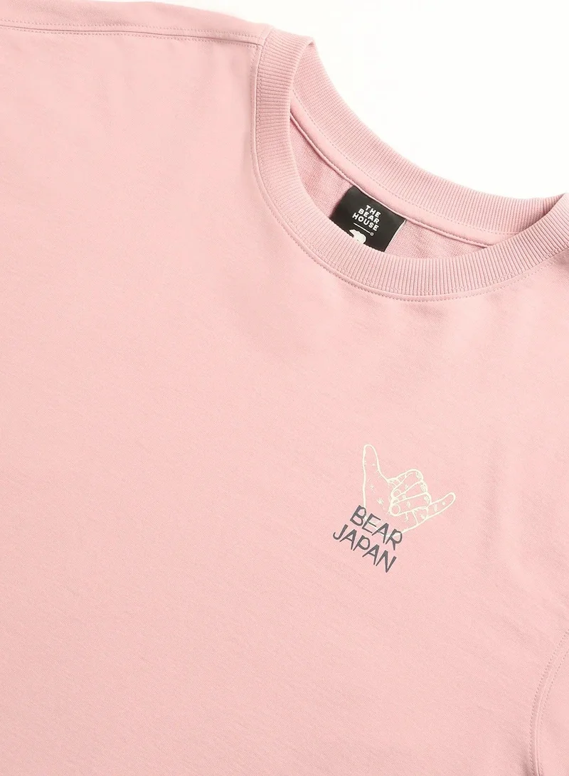 The Bear House  Men’s Cotton T-Shirt – Soft, Breathable & Comfortable, Perfect for Casual Wear, Ideal for Everyday & Summer Wearize for Men | Best Price UAE