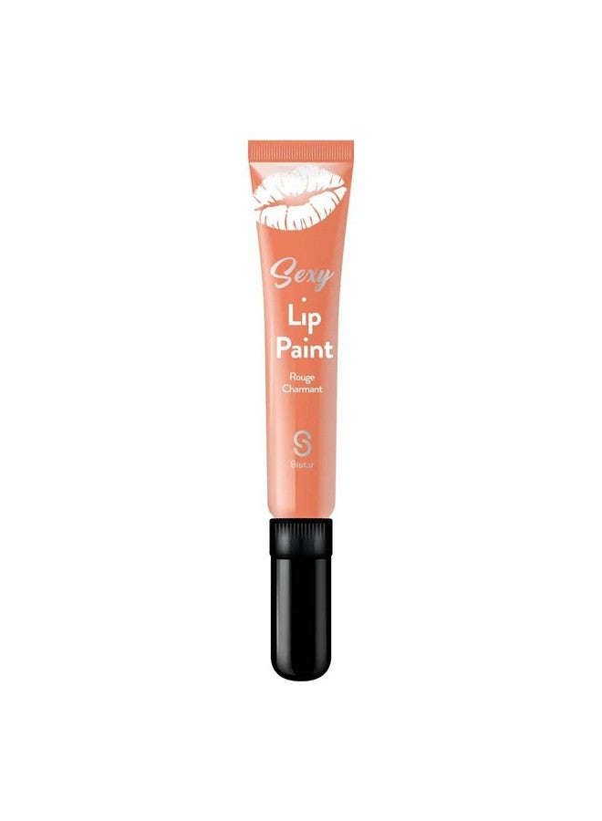 Sistar Sexy Lip Paint Cream Lip Gloss Creamy And Rich Highly Pigmented Long Lasting Waterproof Lip Tint Stain (Yummy Treat) - Image 1