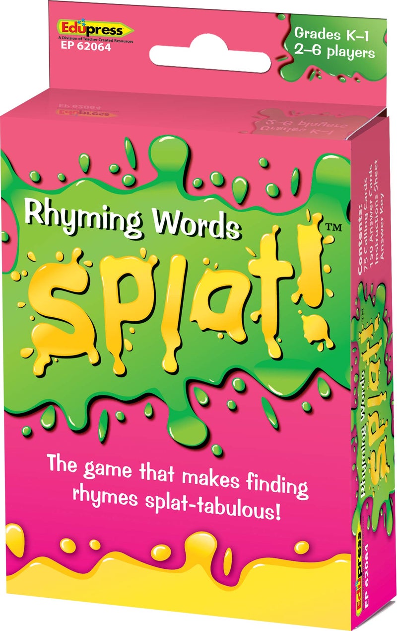 Teacher Created Resources Rhyming Words Splat Game - Image 1