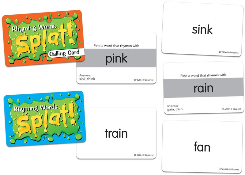 Teacher Created Resources Rhyming Words Splat Game - Image 2