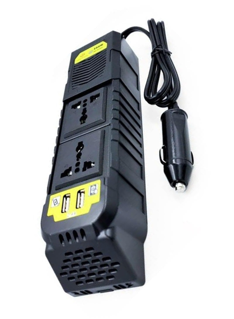 NEEHOON NEE HOON (NH82604) 12V To 220V-240V Power Out/Car Inverter, 200W Power Inverter/2 USB Port 50/60Hz - Image 3