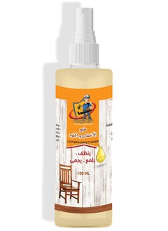 الروضة ملمع زيتي للخشب والجلد الروضة، عبوة 100 مللي، يصلح للإستخدام المنزلي  - Image 1