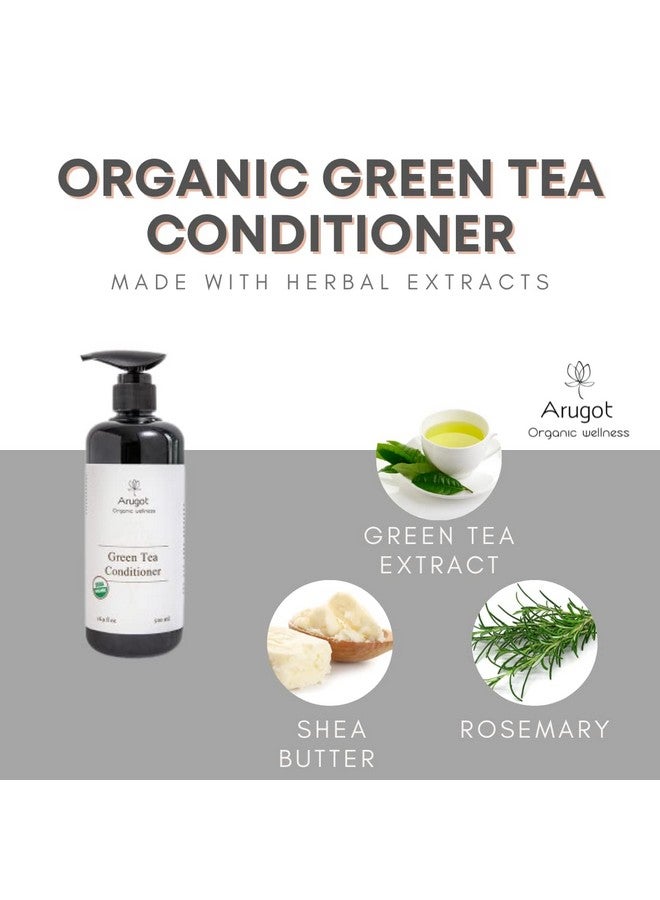 Arugot Rugot Usda Organic Green Tea Conditioner Energizing Conditioner Organic Green Tea Conditioner 500Ml - Image 3