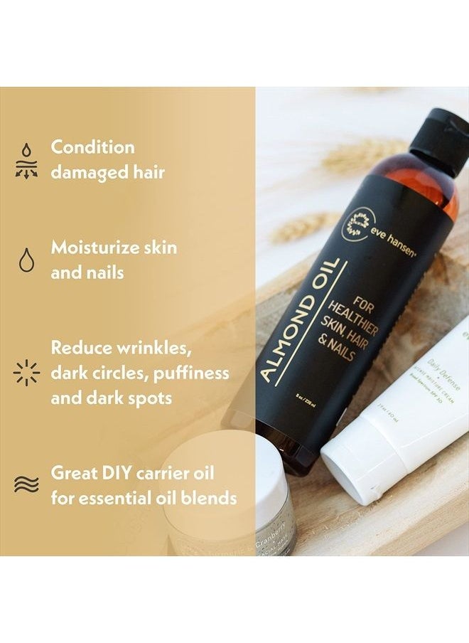 Eve Hansen Organic Castor Oil USDA Certified | Pure Carrier Oil for Eyelashes, Eyebrows, Hair, and Skin with Applicator (2oz)  - Image 2