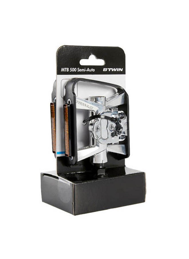 Btwin Clipless Flat Mountain Bike Pedals 500Spd  - Image 4