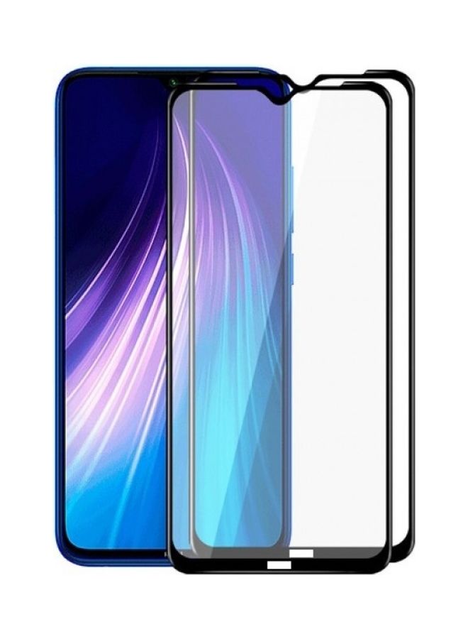 NIBEMINENT 2-Pack Screen Protector Tempered Glass for Xiaomi Redmi Note 8 Clear - Image 2