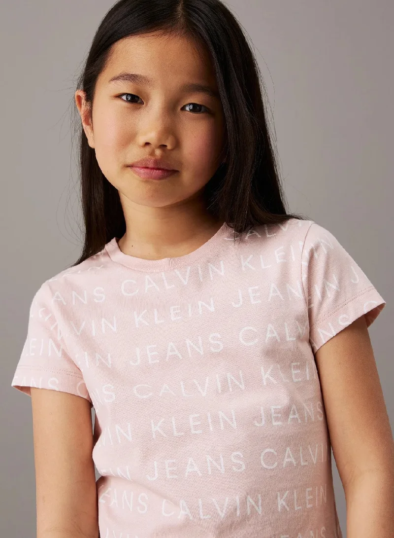 Calvin Klein Jeans 2 Pack Slim Logo T-shirts