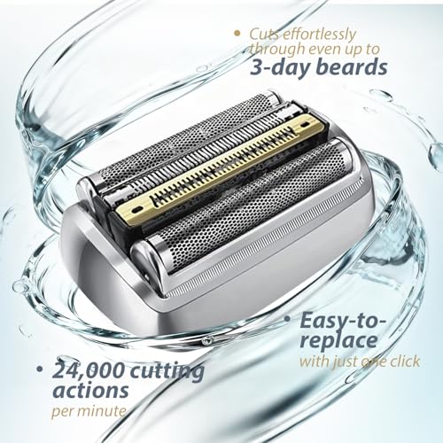 Muyfguo 94M Series 9 Electric Shaver Replacement Head Compatible with S9 Foil & Cutter Razor Heads, Applicable for S9 9290cc, 9291cc, 9370cc, 9376cc, 9293s, 9260s, 9295cc, 9385cc, 9390cc, 9330s. - Image 3