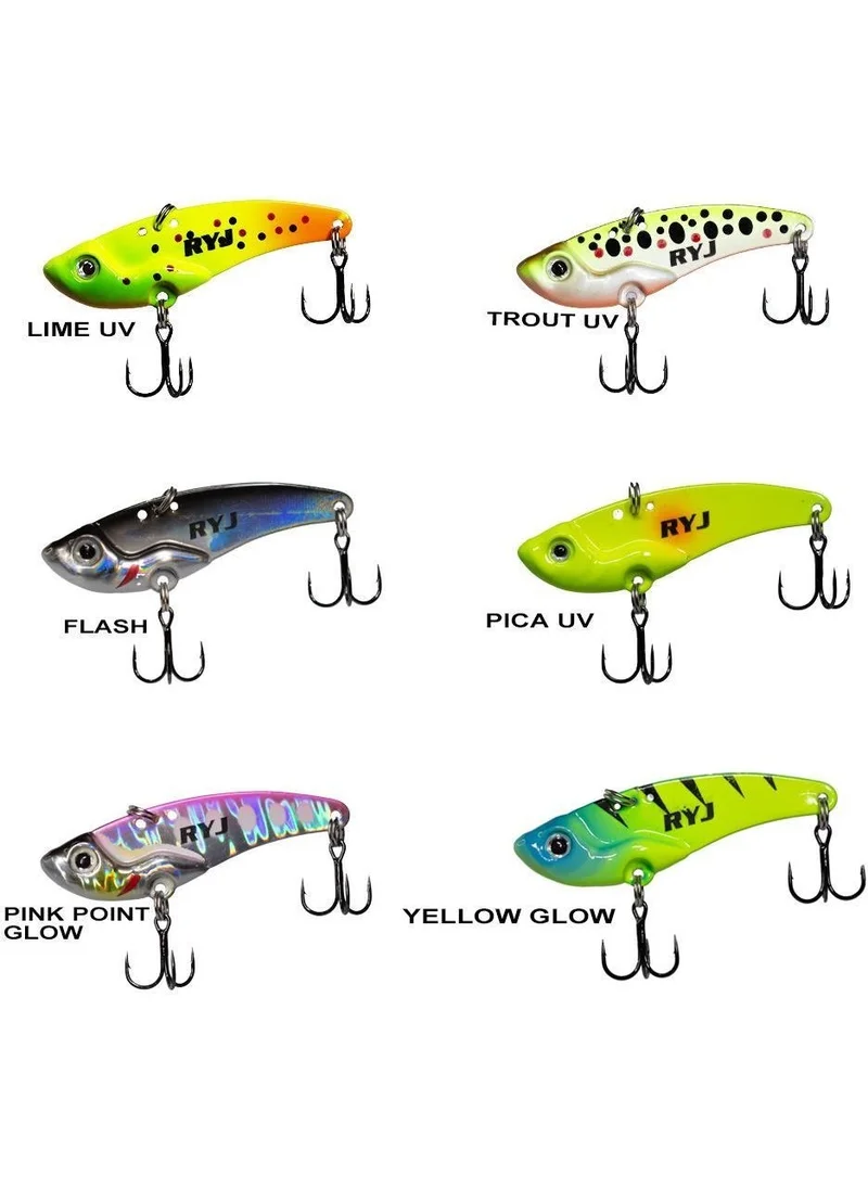 Ryuji Mirror Vib 9 gr 4.5 cm Jig Bait
