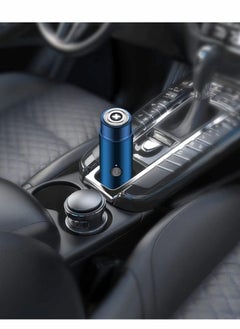 KASTWAVE men electric shaving knife blue portable charging mini shaver hub trimmer is used for travel or family men electric shaving knife blue portable charging mini shaver hub trimmer is used for travel or f  - Image 5