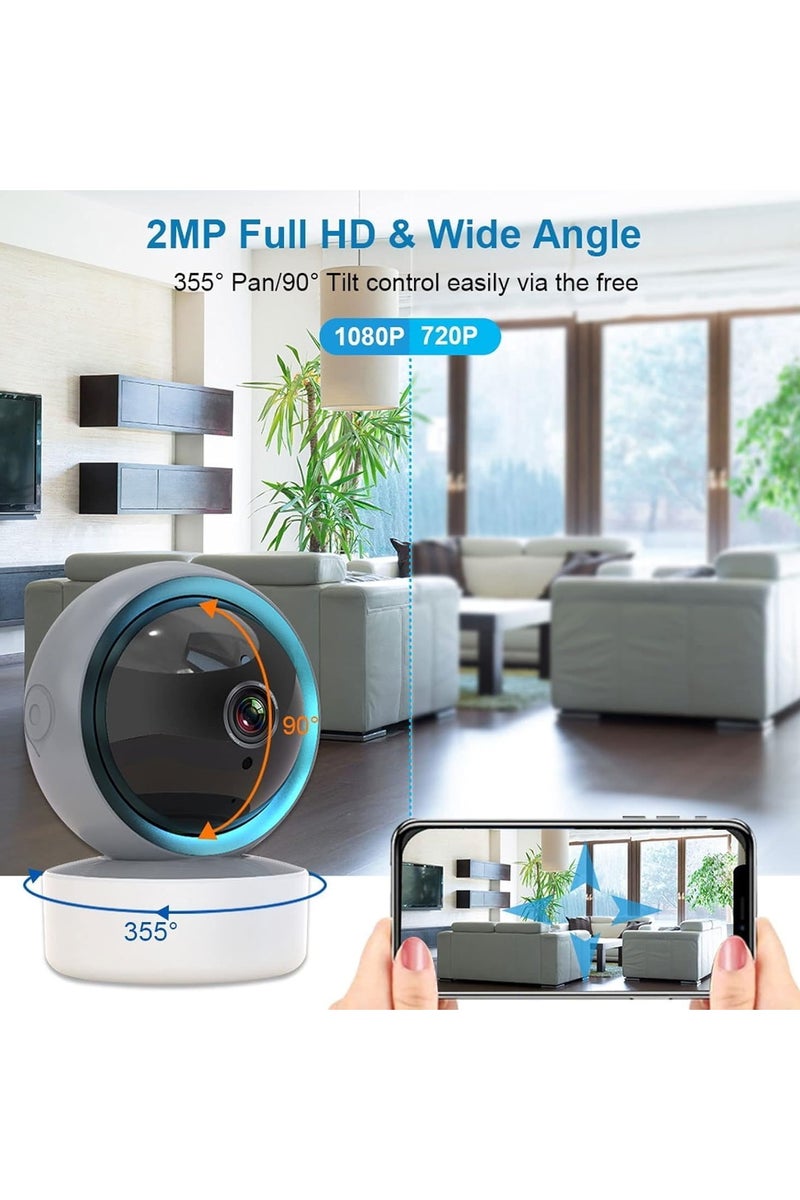 ADAK Baby Camera, Security Camera, Pet Monitor, Motion Detection, Cloud & SD Card Storage, 2-Way Audio, Night Vision, WIFI and 4G - Image 2