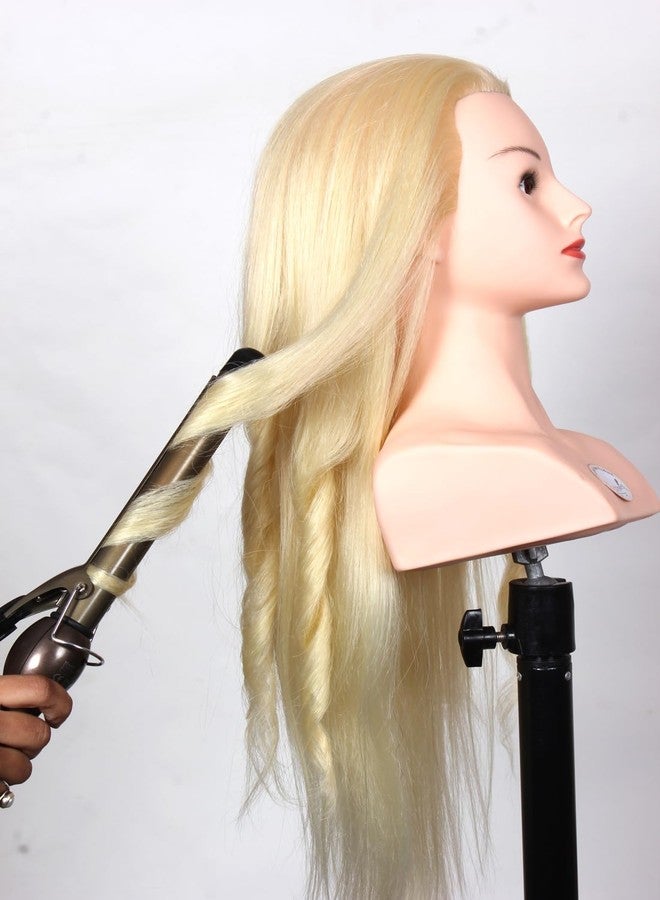 ريتزكارت دمية تدريب الشعر المستوردة من ريتزكارت (دمية شعر مختلطة بلون أبيض مائل للصفرة) - Image 5
