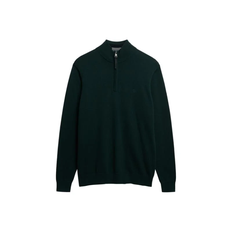 Superdry Essentials Cotton Half Zip Jumper