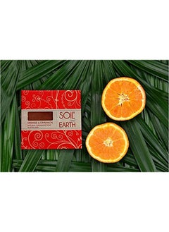 Soil And Earth Handmade Natural Soaps (Orange & Cinnamon)_3 X 125 Gm/ 4.4 Oz  - Image 4