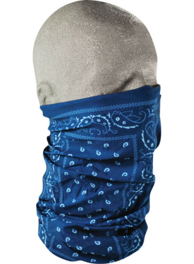 Zan Headgear Zan® Motley Tube® Polyester Blue Paisley