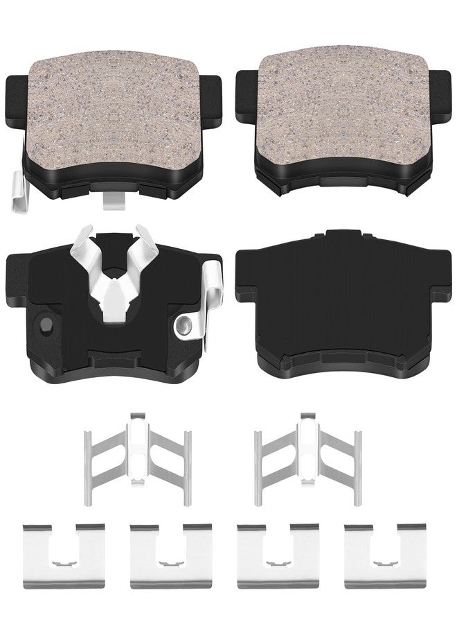 HYFTJYZ HZ1414 QuietCast Premium Ceramic Disc Brake Pad Set - Compatible With Select Ford Expedition, F-150; Lincoln Navigator; FRONT - Image 1