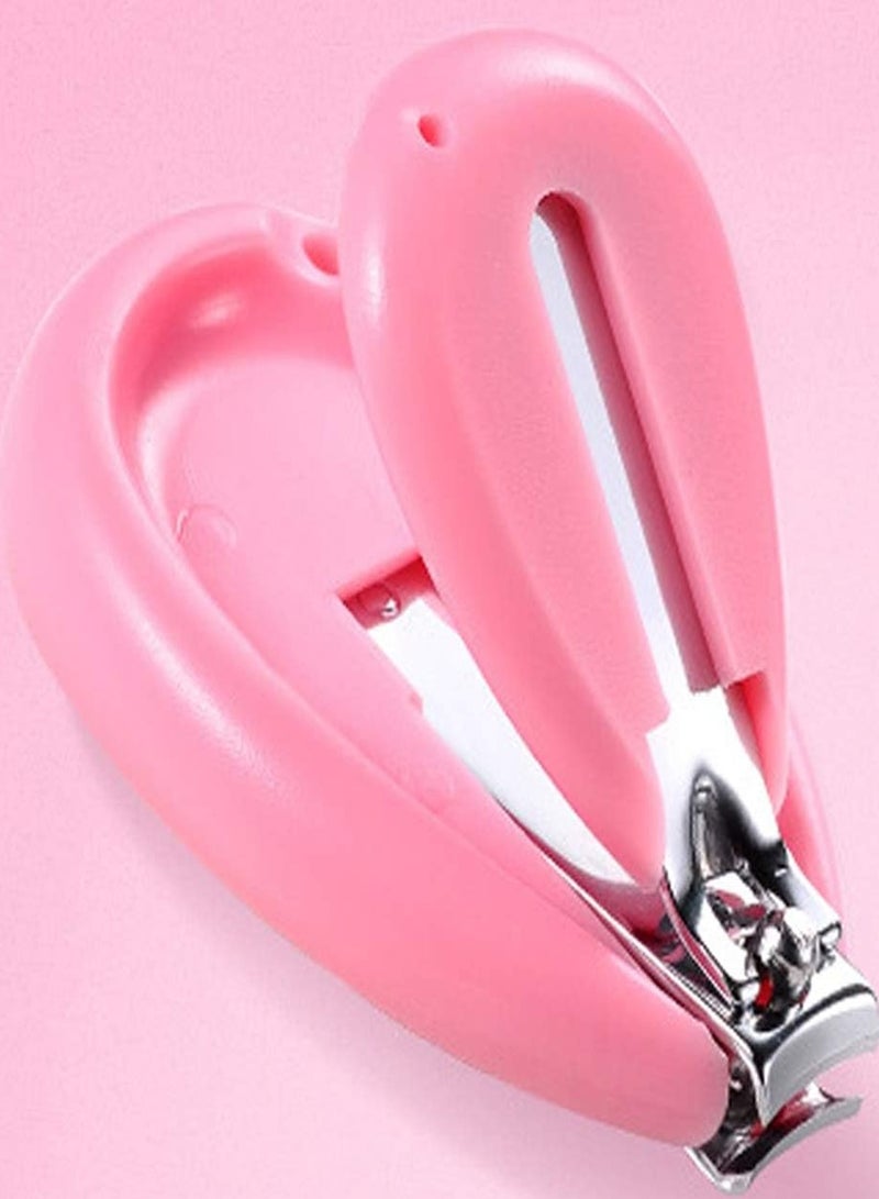 هادا بير مقص أظافر على شكل صدفة لون وردي - Image 2