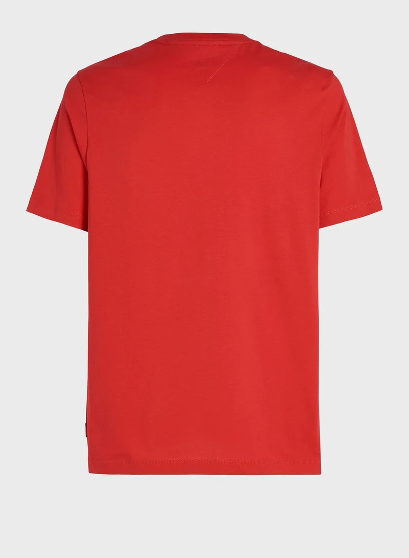 TOMMY HILFIGER Logo Crew Neck T-Shirt
