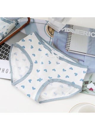Zeemey 5-Piece Cotton Bikini Breathable Panties Low Waist Fashionable Ladies Panties - view 5