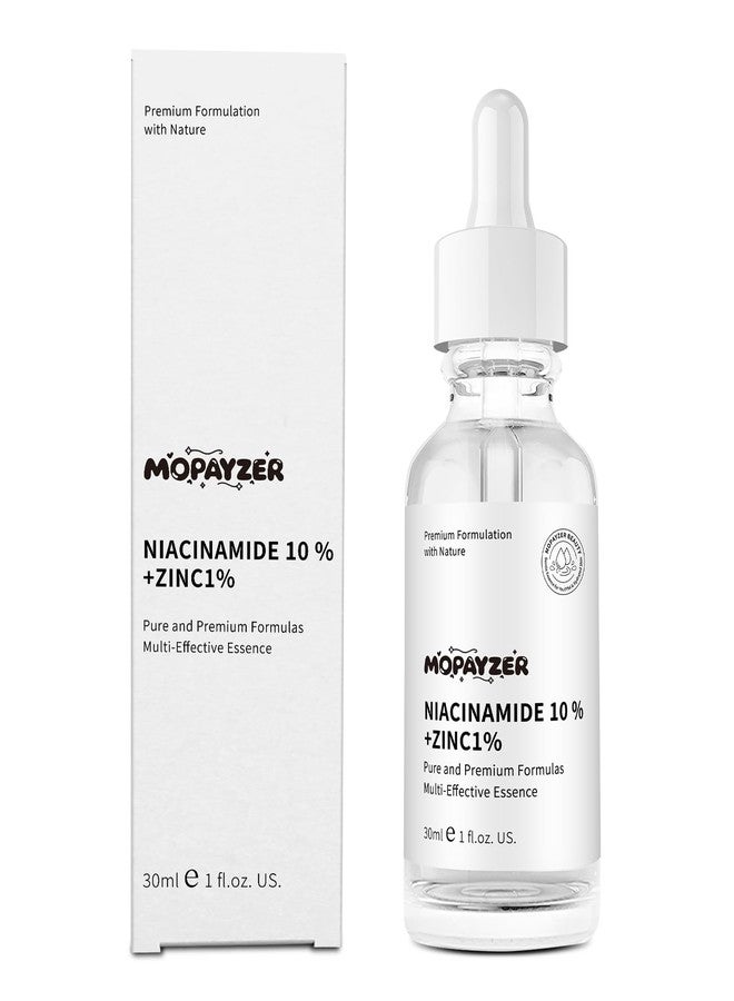 mopayzer Niacinamide 10% + Zinc 1% Serum, Anti-Aging Niacinamide Serum for Face, 1PCS Moisturizing Facial Serum for All Skin Type, Women Face Skin Care. - Image 1