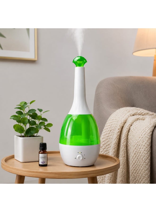 Cool Mist Humidifier - 3.5L Large Capacity, Ultra-Quiet Operation, Elegant Design for Home & Office. - Image 2