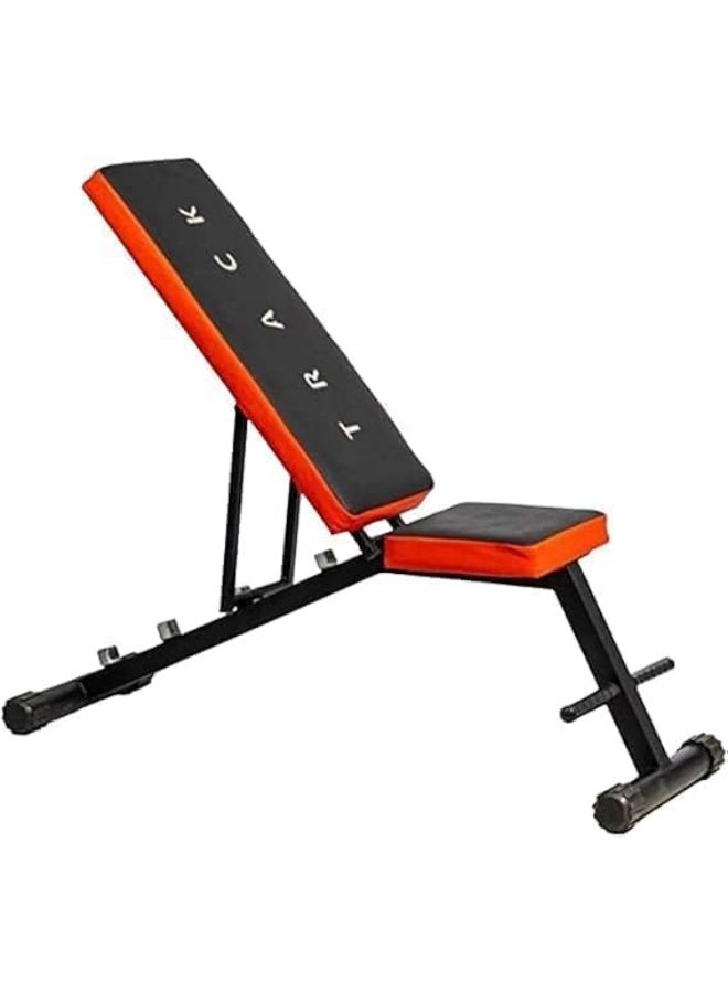 CITY STAR Full Body Exercise Folding Fitness Workout Bench with 7 Positions