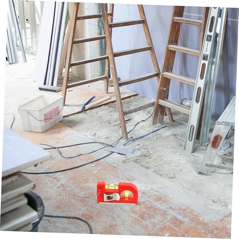 Magnetic Bubble Line Level for Brickwork Flooring Fencing and Deck Slope Measurement - Image 4